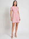 Misook Modern Fit Tweed Sheath Dress In Multi
