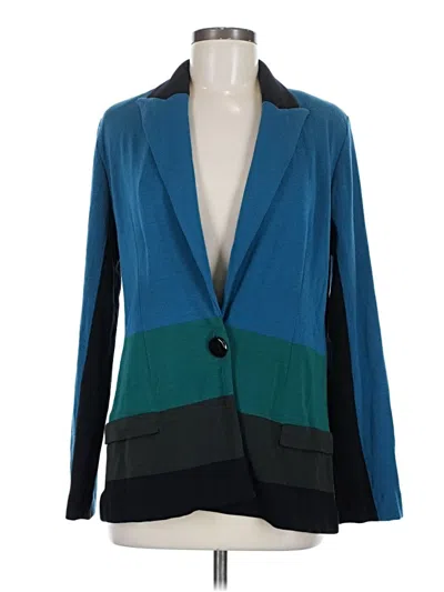 Pre-owned Misook Cardigan Sweater In Blue