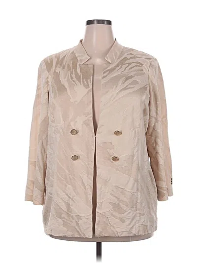 Pre-owned Misook Cardigan Sweater In Brown