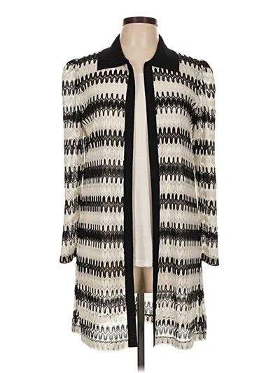 Pre-owned Misook Cardigan Sweater In Ivory