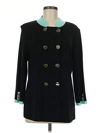 Pre-owned Misook Cardigan Sweater In Teal