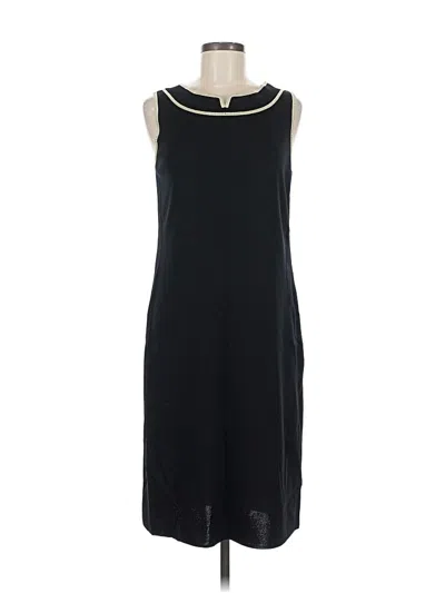 Pre-owned Misook Casual Dress In Black