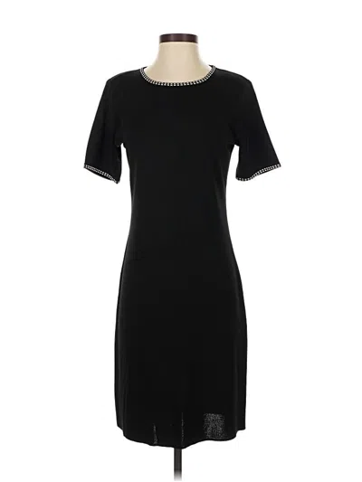 Pre-owned Misook Casual Dress In Black