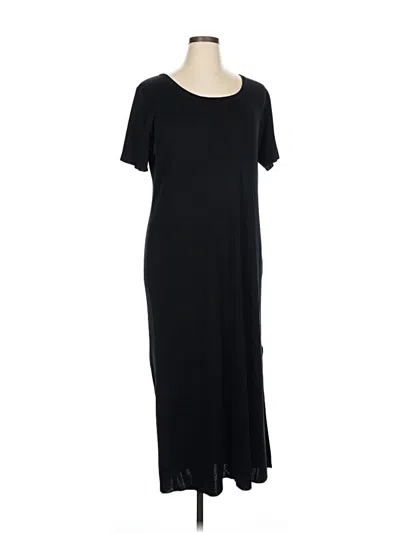 Pre-owned Misook Casual Dress In Black