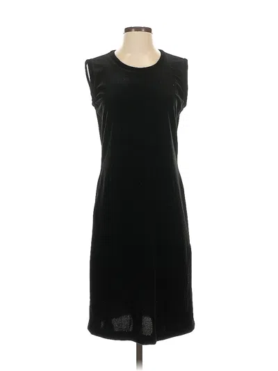 Pre-owned Misook Casual Dress In Black