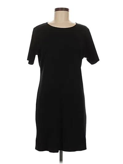 Pre-owned Misook Casual Dress In Black