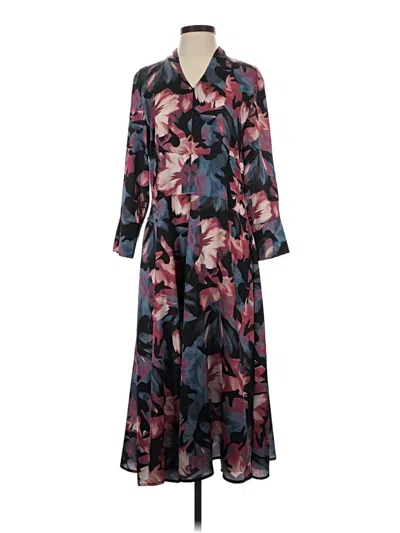 Pre-owned Misook Casual Dress In Black