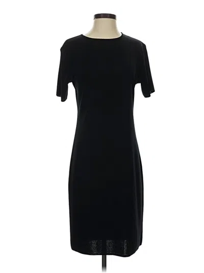Pre-owned Misook Casual Dress In Black