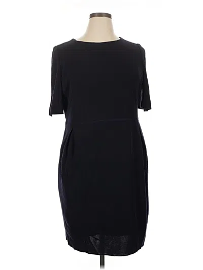 Pre-owned Misook Casual Dress In Black