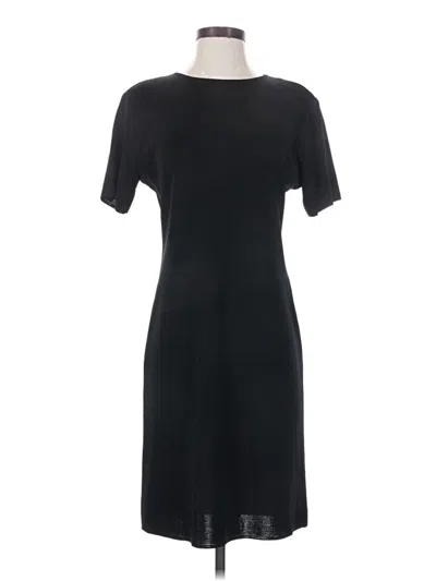 Pre-owned Misook Casual Dress In Black