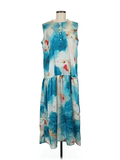 Pre-owned Misook Casual Dress In Blue