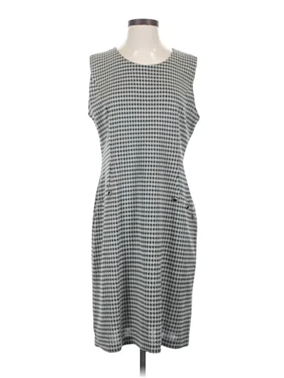 Pre-owned Misook Casual Dress In Gray