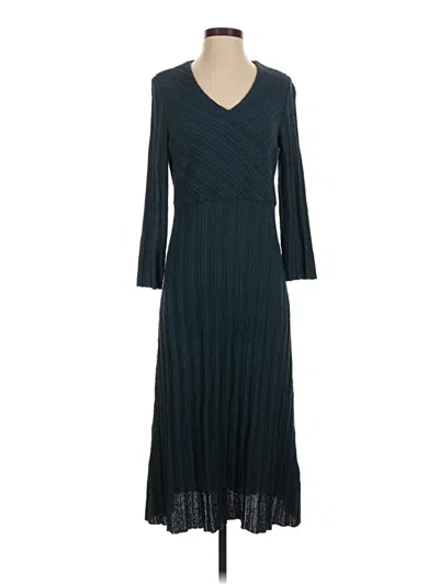 Pre-owned Misook Casual Dress In Teal