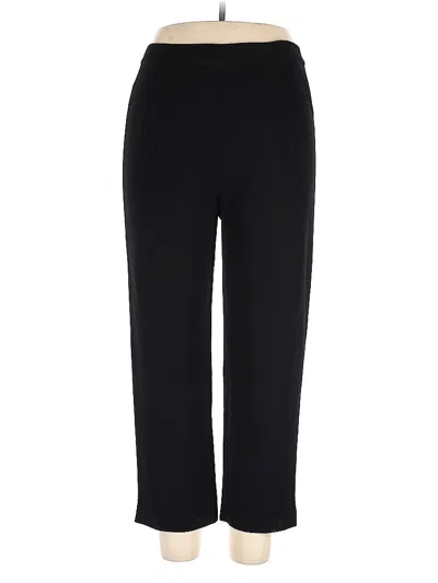 Pre-owned Misook Casual Pants In Black