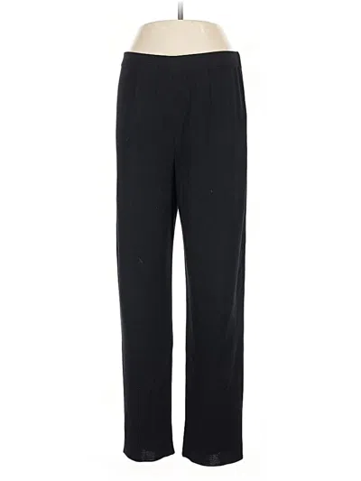 Pre-owned Misook Casual Pants In Black