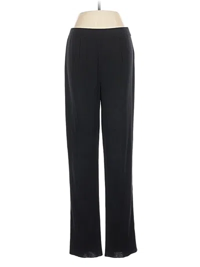 Pre-owned Misook Casual Pants In Black