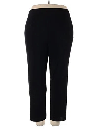 Pre-owned Misook Casual Pants In Black