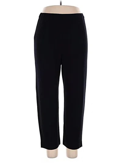 Pre-owned Misook Casual Pants In Black