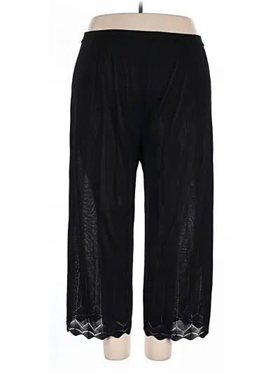 Pre-owned Misook Casual Pants In Black