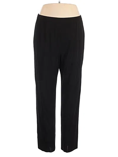 Pre-owned Misook Casual Pants In Black
