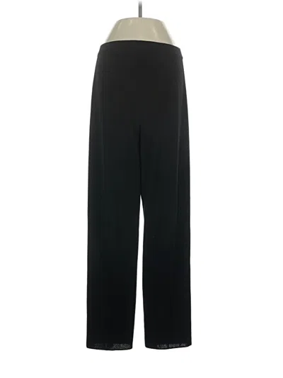 Pre-owned Misook Casual Pants In Black