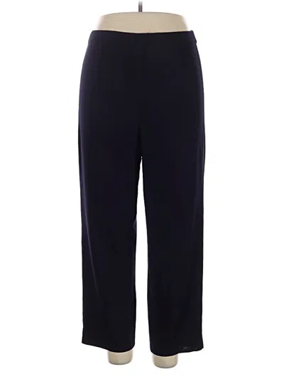 Pre-owned Misook Casual Pants In Blue