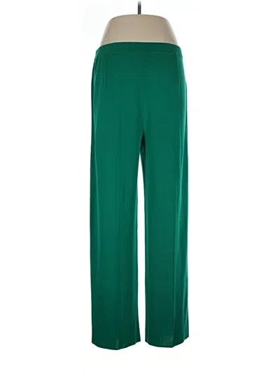 Pre-owned Misook Casual Pants In Green