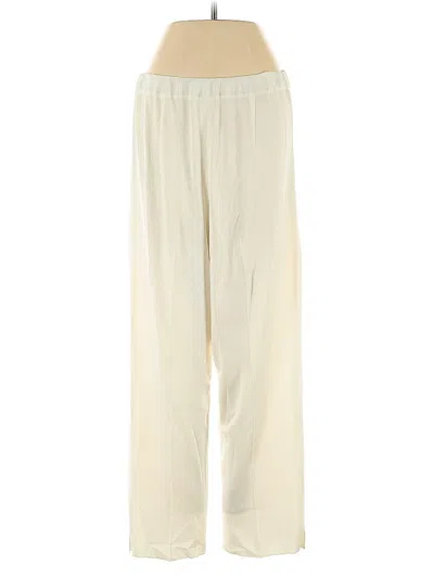 Pre-owned Misook Casual Pants In White