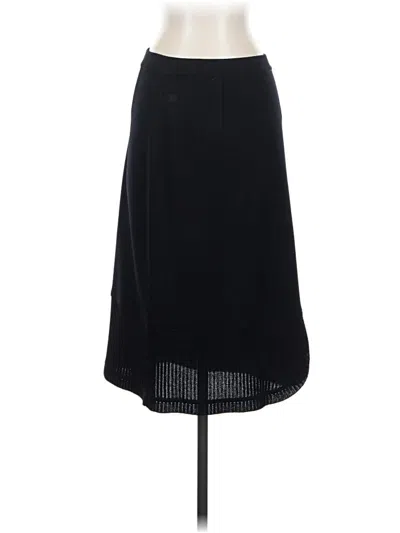 Pre-owned Misook Casual Skirt In Black