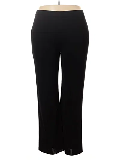 Pre-owned Misook Dress Pants In Black