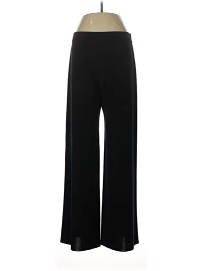 Pre-owned Misook Dress Pants In Black