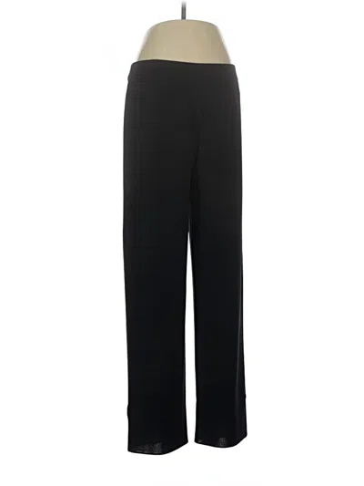Pre-owned Misook Dress Pants In Black