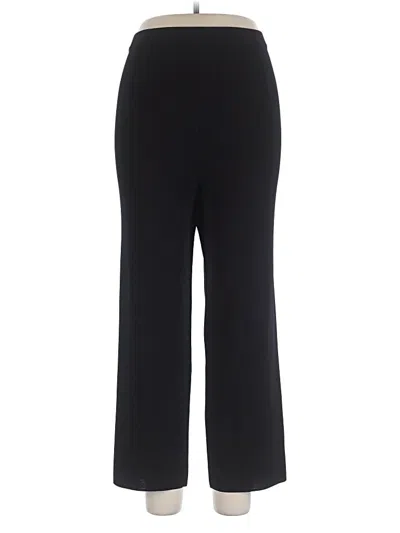 Pre-owned Misook Dress Pants In Black