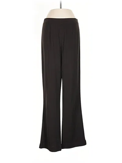 Pre-owned Misook Dress Pants In Black