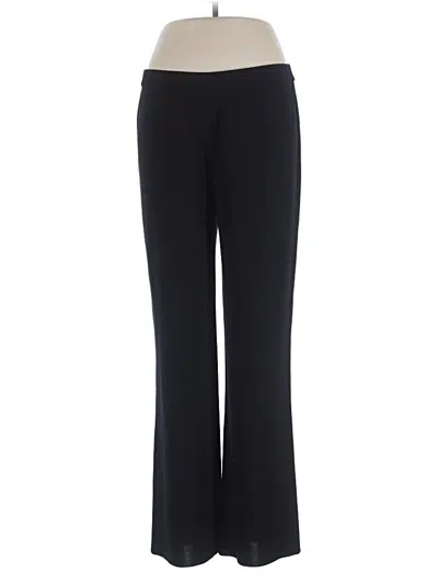 Pre-owned Misook Dress Pants In Black