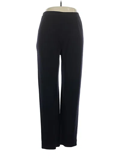Pre-owned Misook Dress Pants In Black