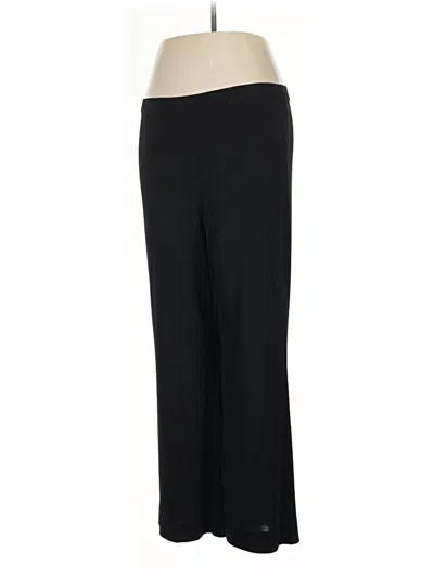 Pre-owned Misook Dress Pants In Black