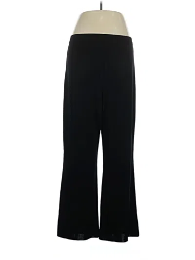 Pre-owned Misook Dress Pants In Black