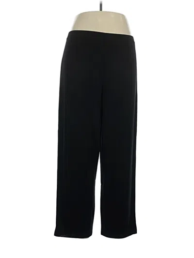 Pre-owned Misook Dress Pants In Black