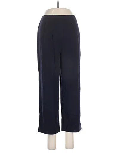 Pre-owned Misook Dress Pants In Blue