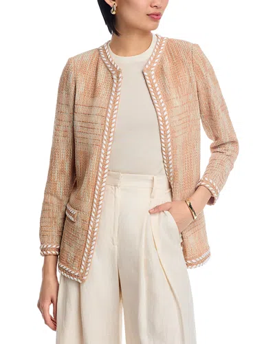 MISOOK HERITAGE MELANGE WHIPSTITCH TRIM JACKET