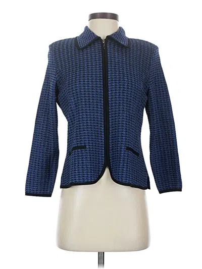 Pre-owned Misook Jacket In Blue