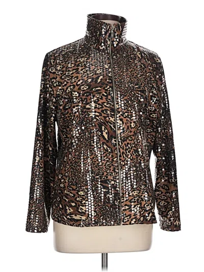 Pre-owned Misook Jacket In Gold