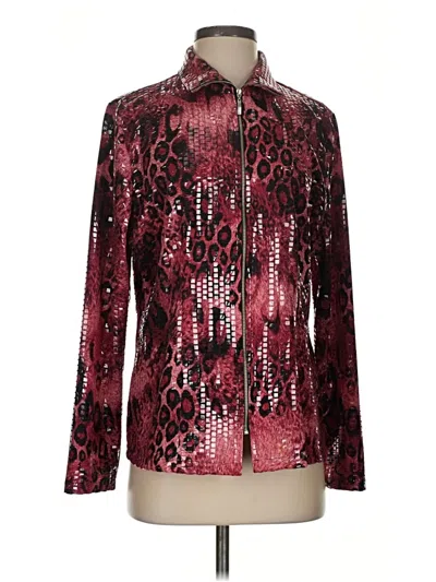 Pre-owned Misook Jacket In Red