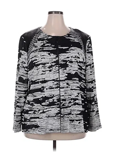 Pre-owned Misook Jacket In Silver