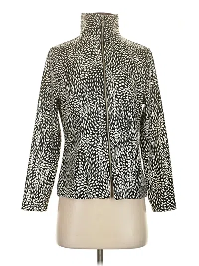 Pre-owned Misook Jacket In Silver