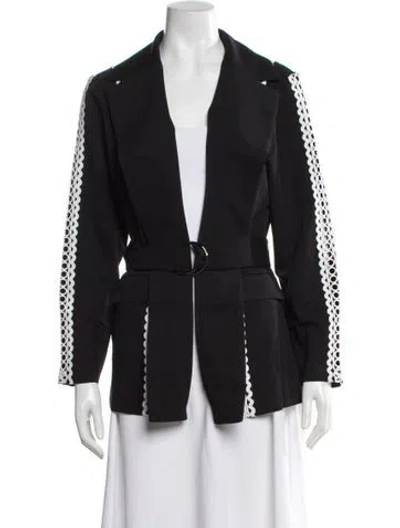 Pre-owned Misook Jacket W/ Tags In Black