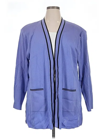 Pre-owned Misook Kimono In Blue