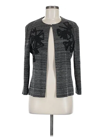 Pre-owned Misook Kimono In Gray