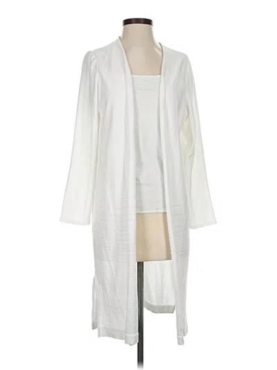 Pre-owned Misook Kimono In Ivory